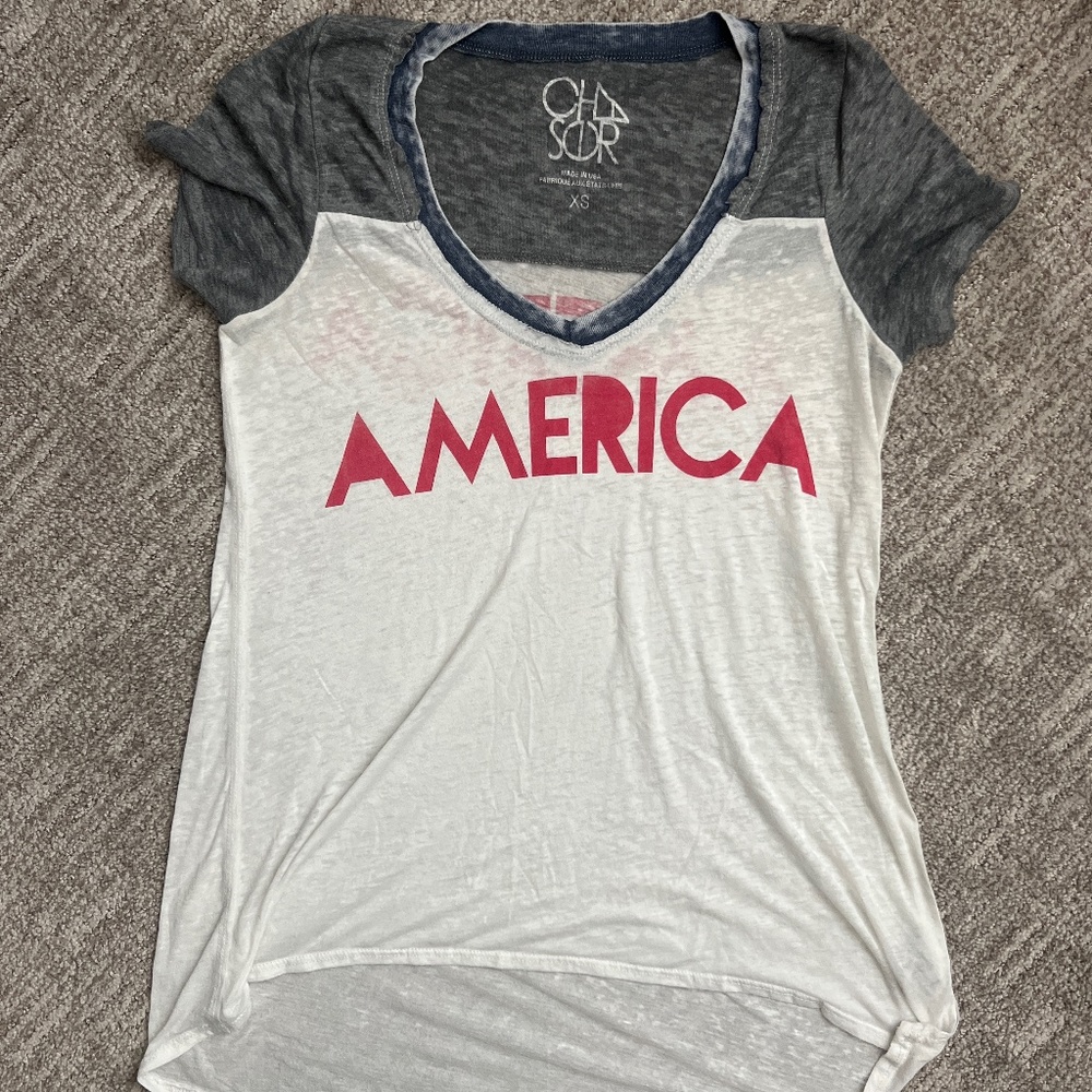Chaser Brand “AMERICA” Tee